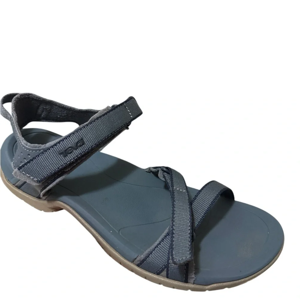 Teva Verra  Sandal, Women's Navy Blue Strappy Sandals - Picture 8 of 14
